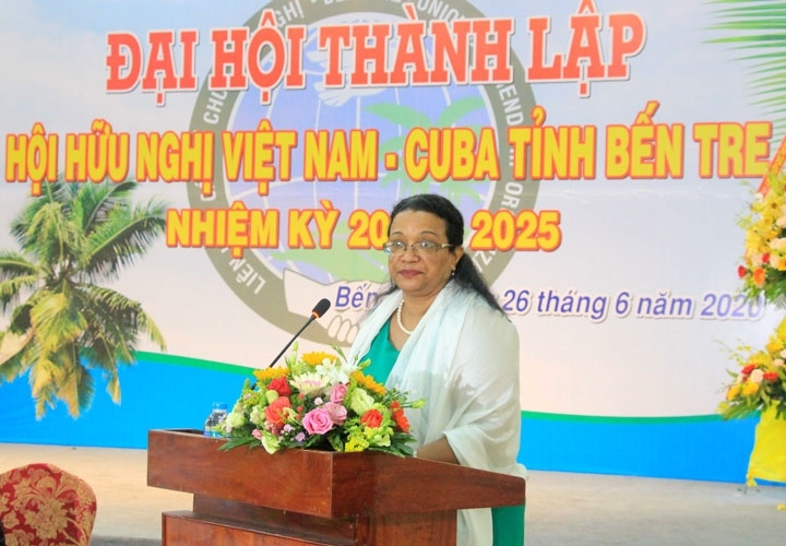 vietnam cuba friendship association of ben tre province founded