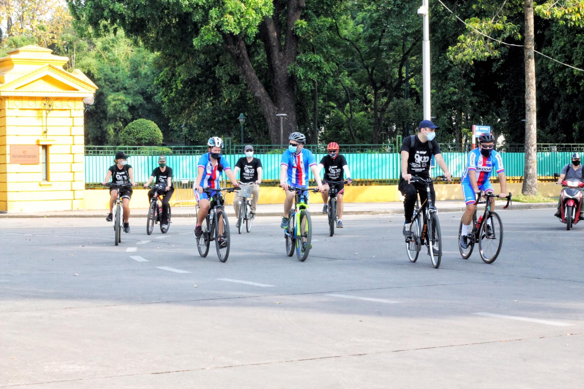 4 Ambassador cycle on World Bicycle Day