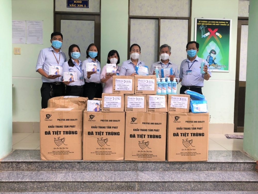 Int’l organisations assists Vietnam's localities battle Covid-19