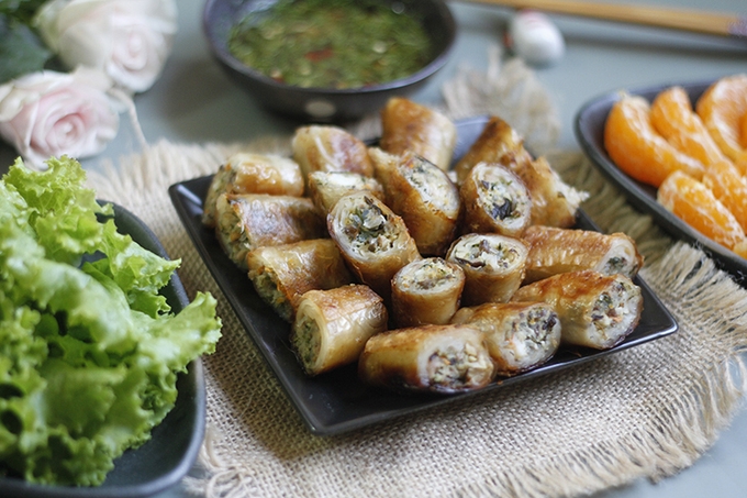 Recipe: Vietnamese perch spring rolls with video