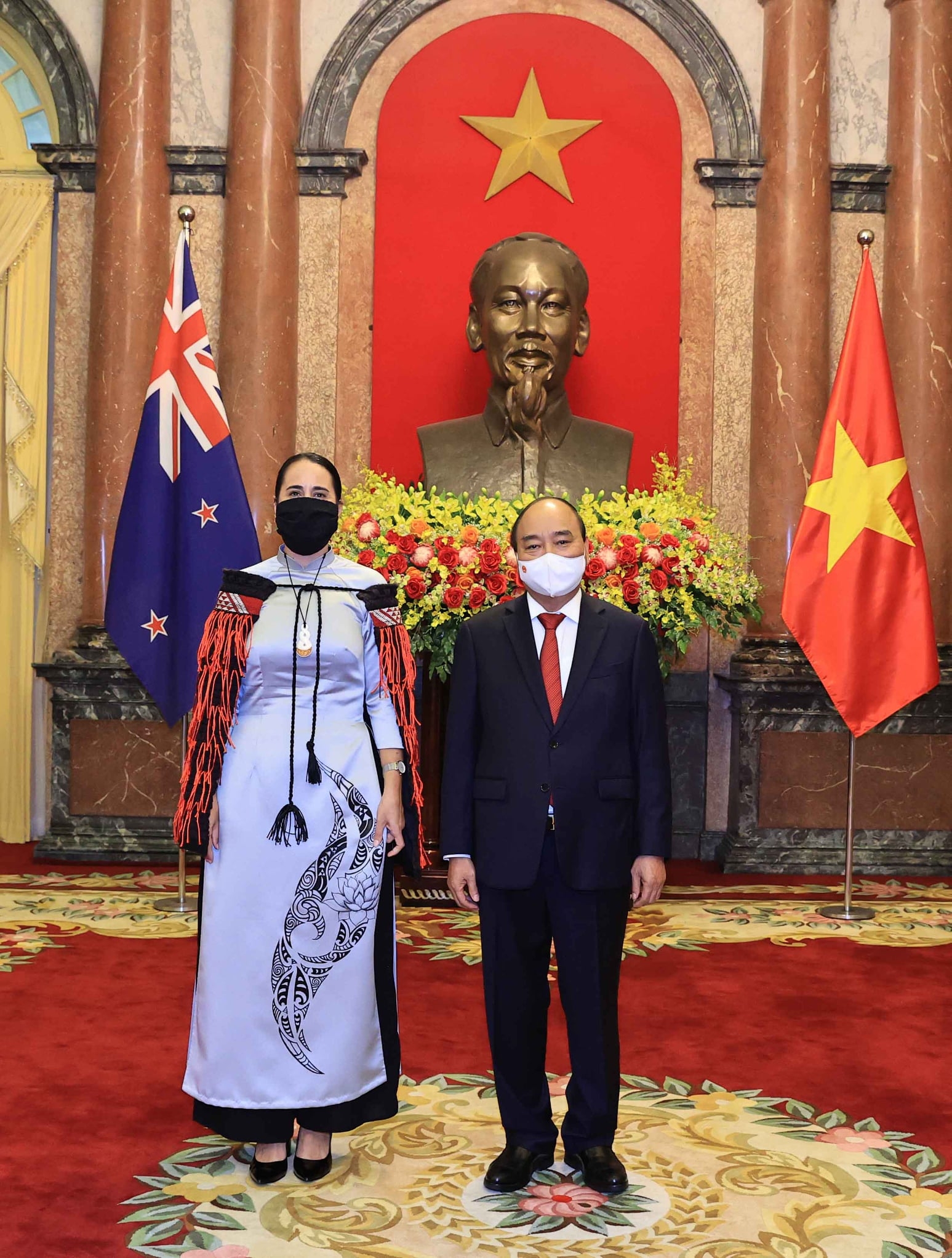 Ambassador's ao dai showcases Vietnamese and New Zealand cultural connections