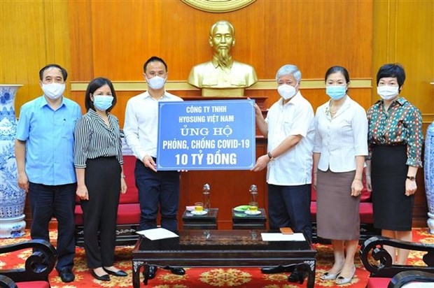 Korean friends support Vietnam's Covid-19 fight