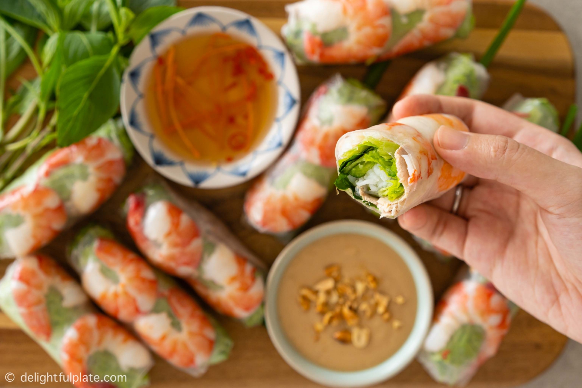 Recipe: Vietnamese perch summer rolls