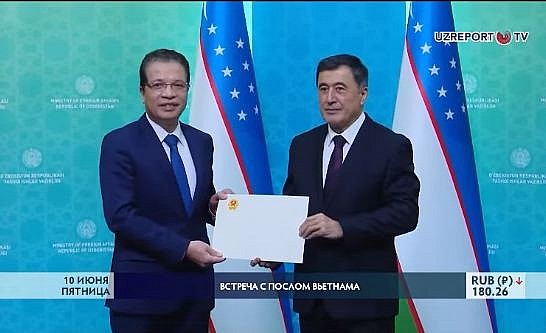 Vietnamese Ambassador in Uzbekistan Works to Promote Multifaceted Cooperation