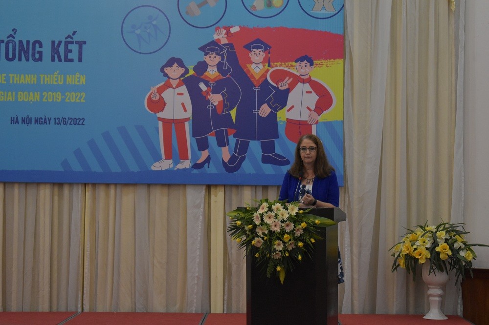 Sharon Kane - Country Director - Plan International in Vietnam.