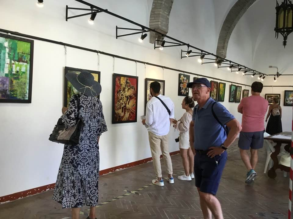 Paintings on Vietnam’s Beauty Exhibited in Italy