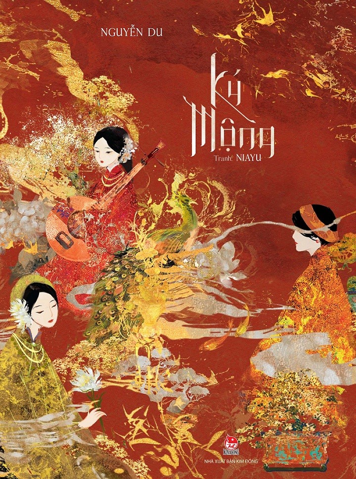 The cover of the art book 'Ky Mong' (The Diary of a Dream). (Photo courtesy of Kim Dong Publishing House