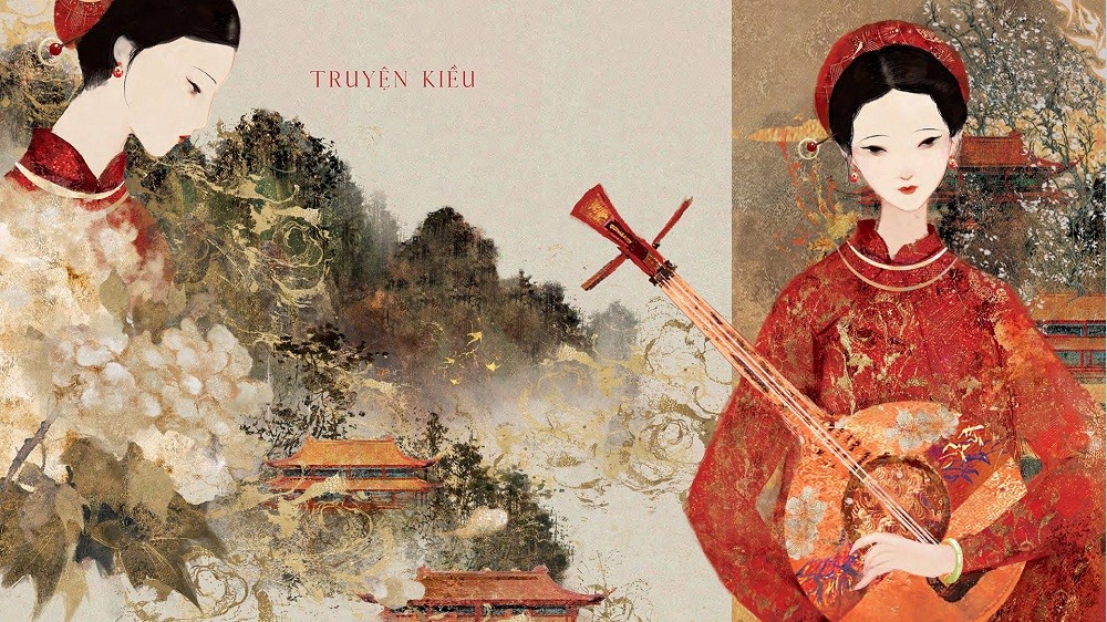 artbook illustrating nguyen dus poems truyen kieu released