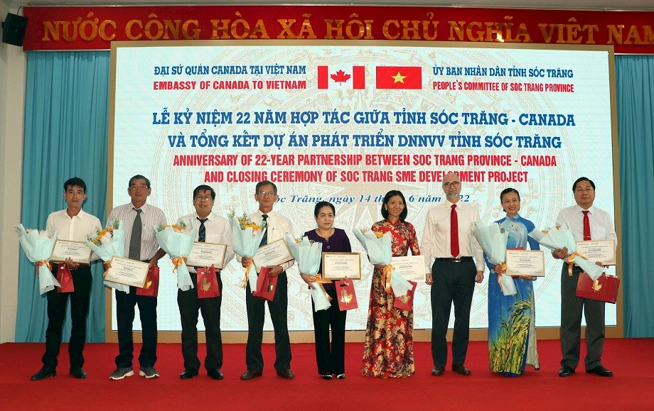 Soc Trang Province, Canada Celebrates 22-Year Partnership