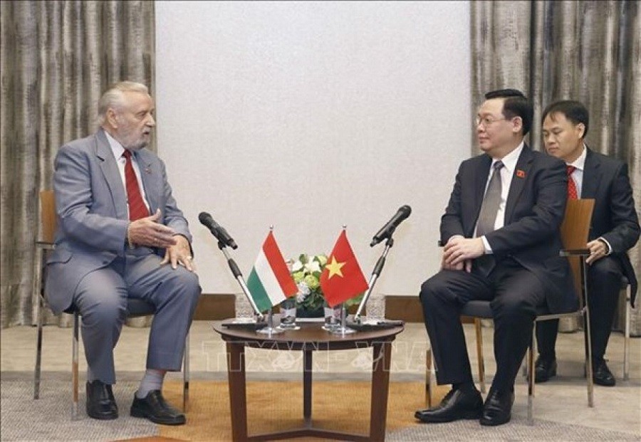 Top Legislator Meets Hungary-Vietnam Friendship Association's Leaders