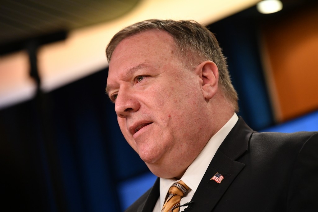 pompeo criticizes chinese bullying in regional waters