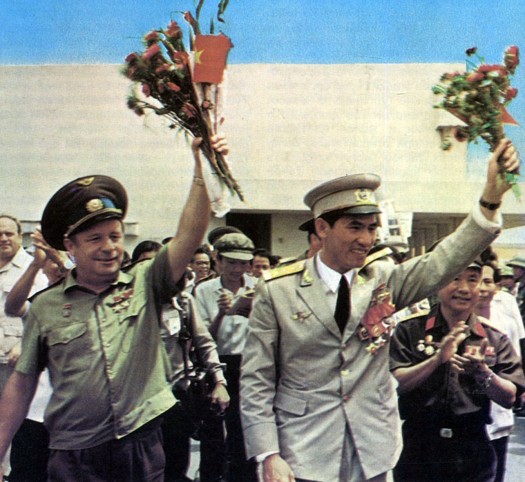 vietnam russia celebrate historic soviet vietnamese space flight