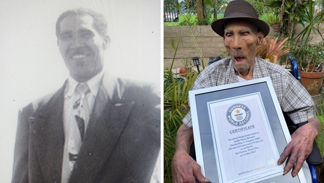 The world's oldest living man's key to have "a long and happy life"