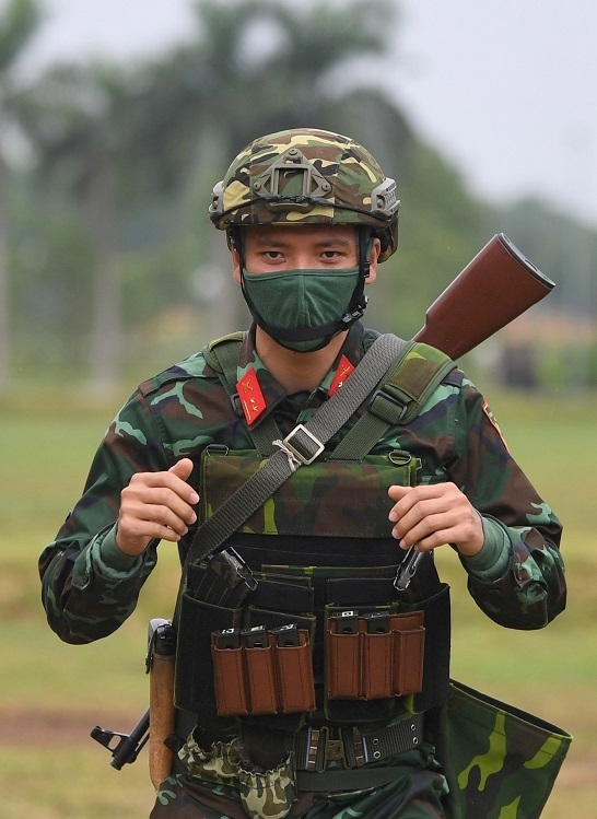 Vietnamese snipers determined and busy preparing for Army Games