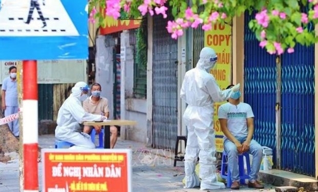 Shipping during Covid-19 lockdown in Hanoi