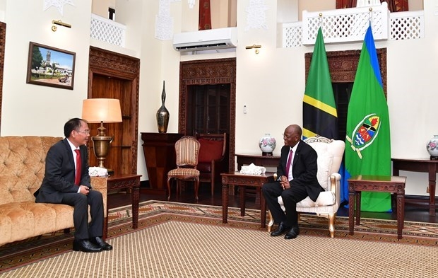 vietnamese ambassador presents credentials to tanzanian president