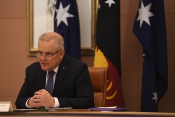 australian pm says indo pacific alliance critical priority warning militarisation in region