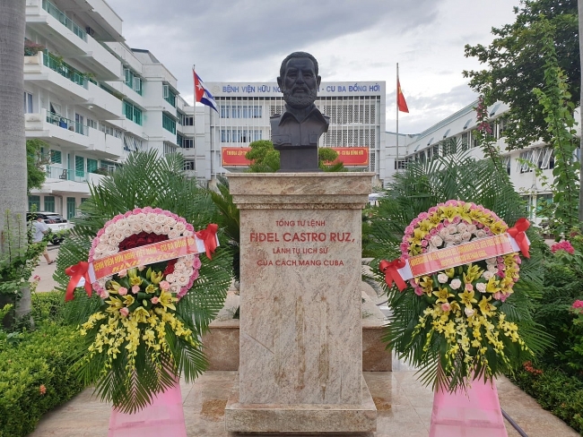 Late Cuban President Fidel Castro is remembered in Vietnam