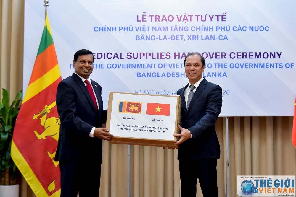 vietnam gifts usd 60000 medical supplies to bangladesh and sri lanka