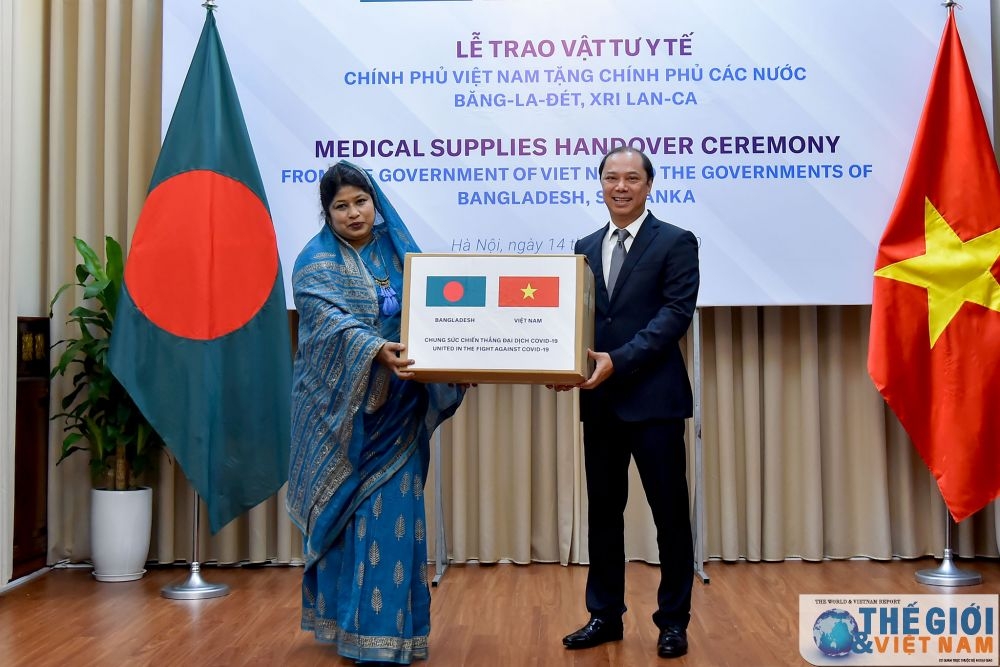 vietnam gifts usd 60000 medical supplies to bangladesh and sri lanka