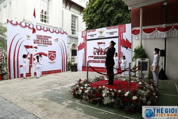 indonesias independence day observed in hanoi