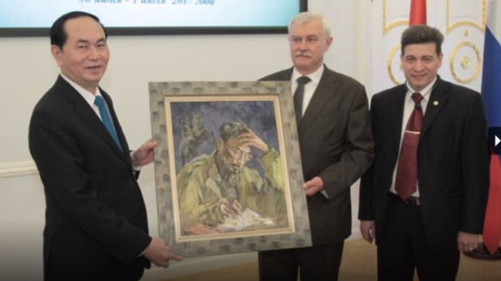 Exhibition honours Russian based painter Tuman Zhumabaev
