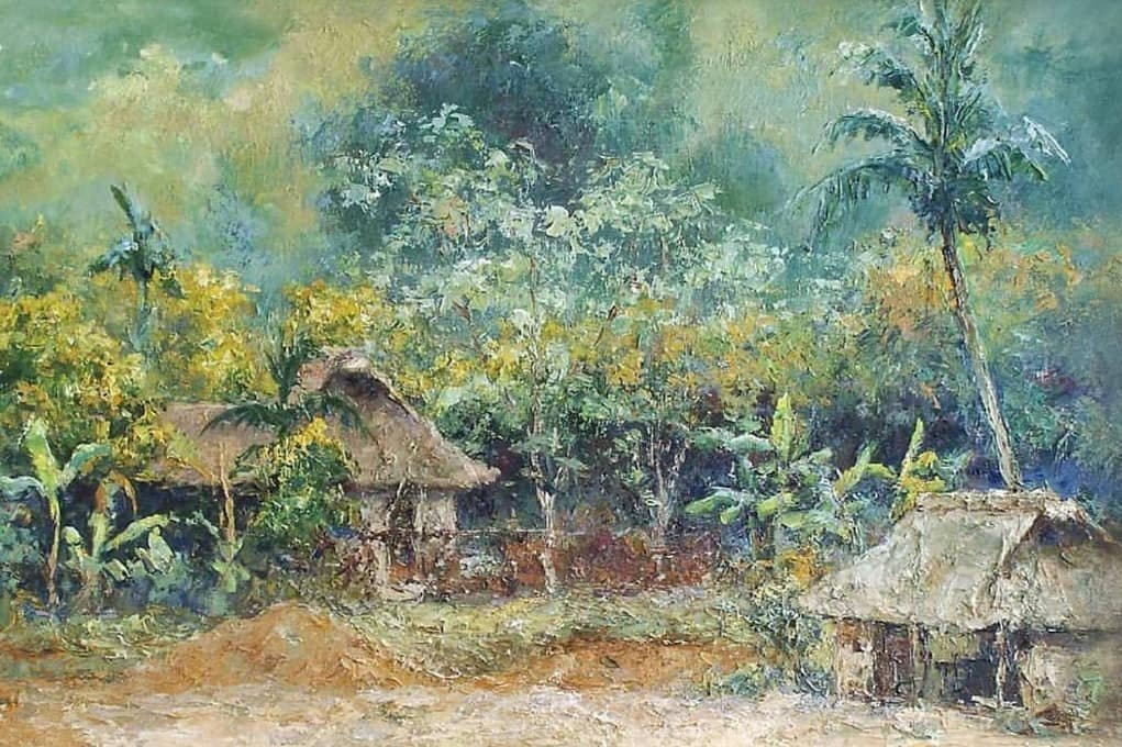 exhibition honours russian painter tuman zhumabaev a friend of vietnam