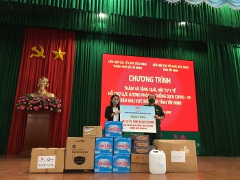 hufo supports medical supplies to military unit in tay ninh