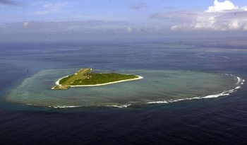 vietnam protests the philippines recent naming of six sandbars reefs near vietnams island
