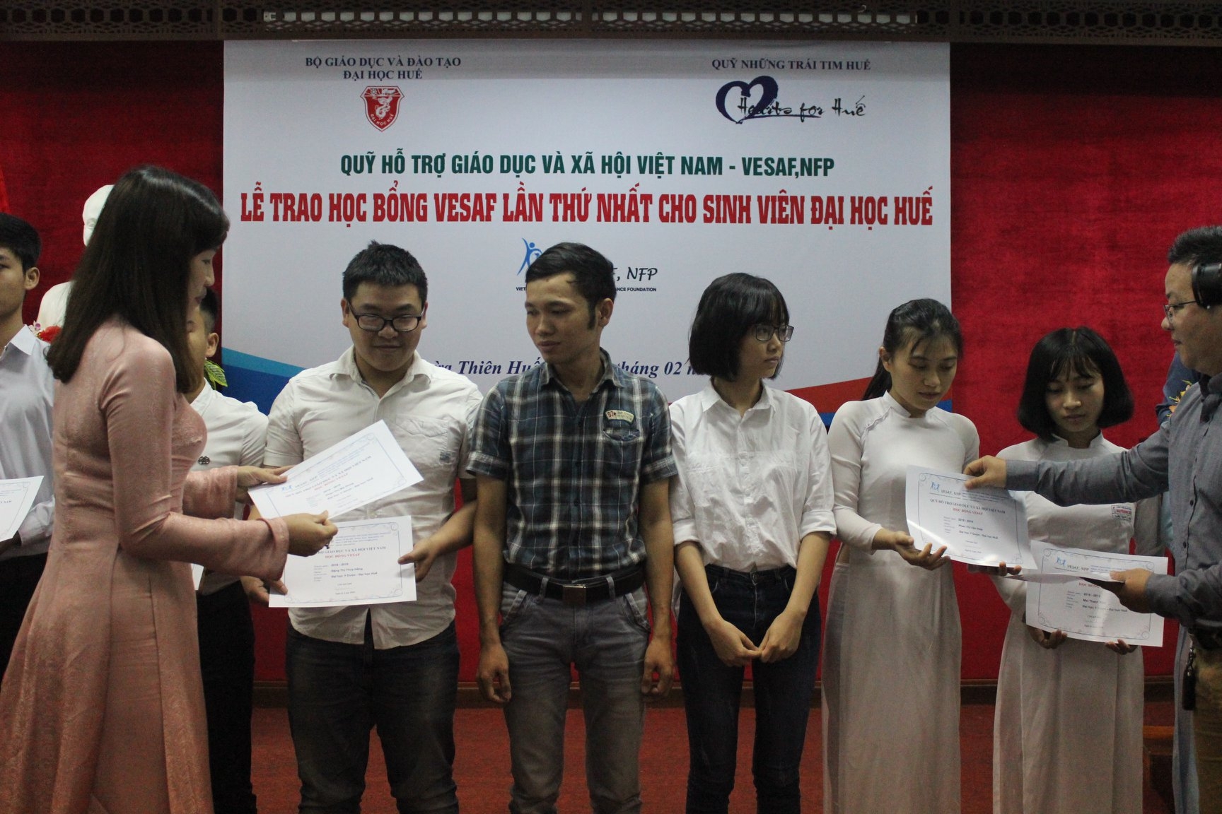 VESAF to award 156 scholarships to Hue students