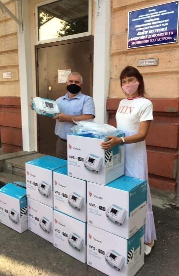 Vingroup's ventilators used in Ukraine ambulances