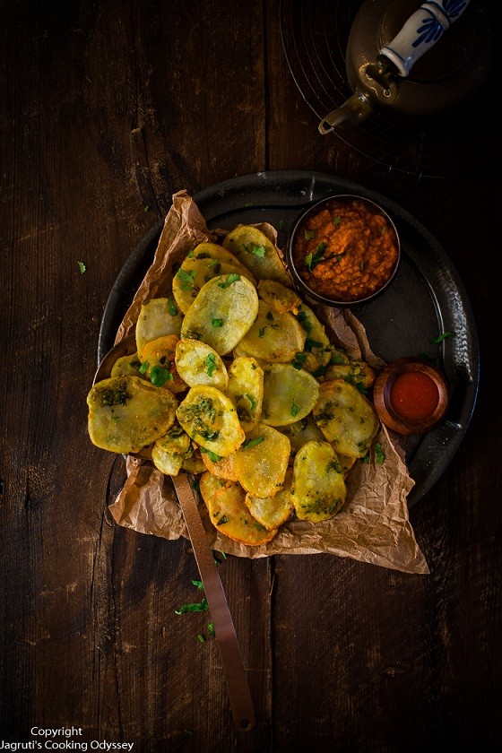 Easy Recipe: Indian fries (Chana Na Bhajia)