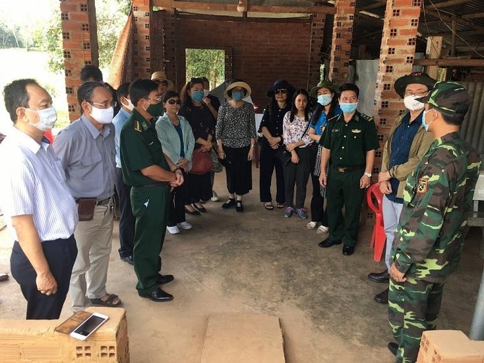 HUFO assists Tay Ninh provincial Border Guard in combating COVID 19