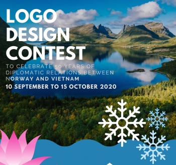 logo design contest marking vietnam norway 50 years of diplomatic ties launched