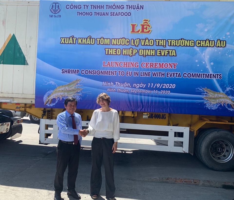 EVFTA: First batch of shrimp from Vietnam  on its way to EU