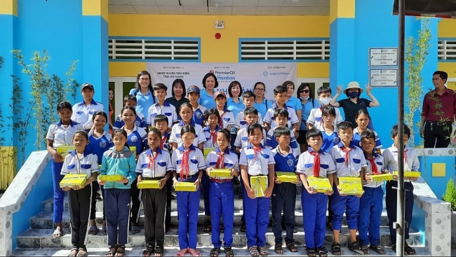 Saigonchildren rebuilds old school benefiting over 600 children in An Giang