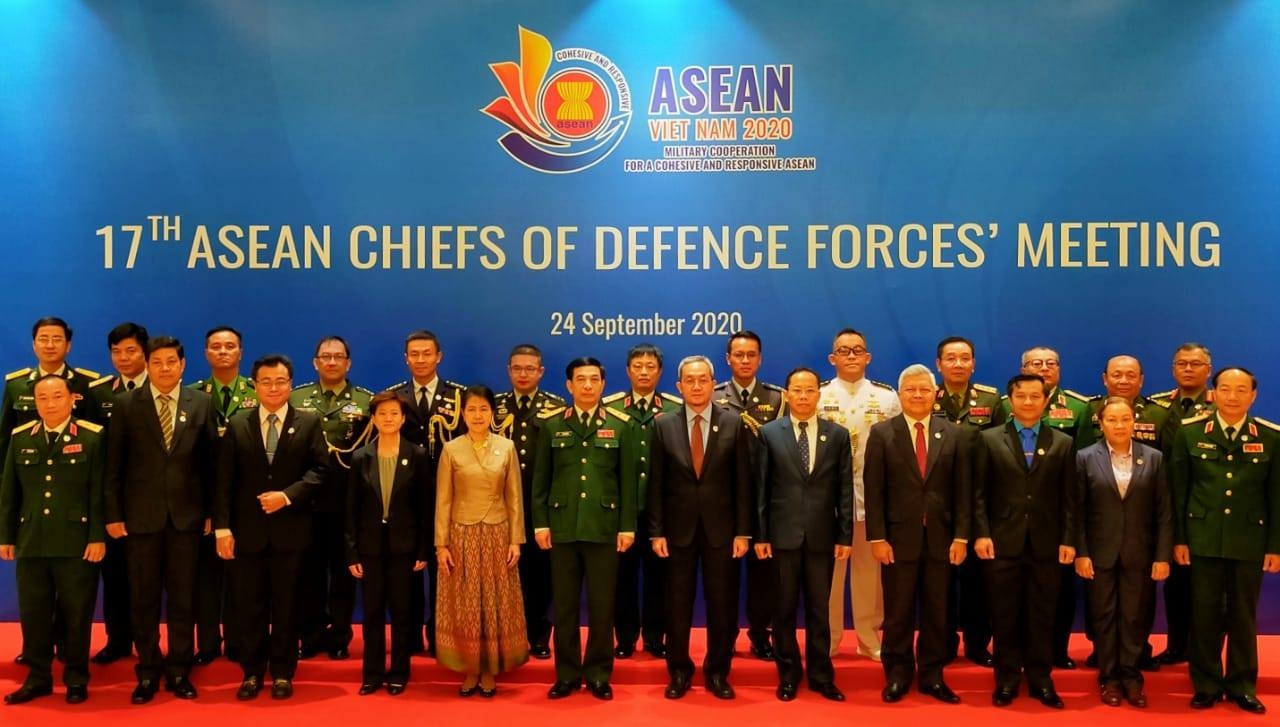 ASEAN chiefs of defence forces gather at online 17th meeting