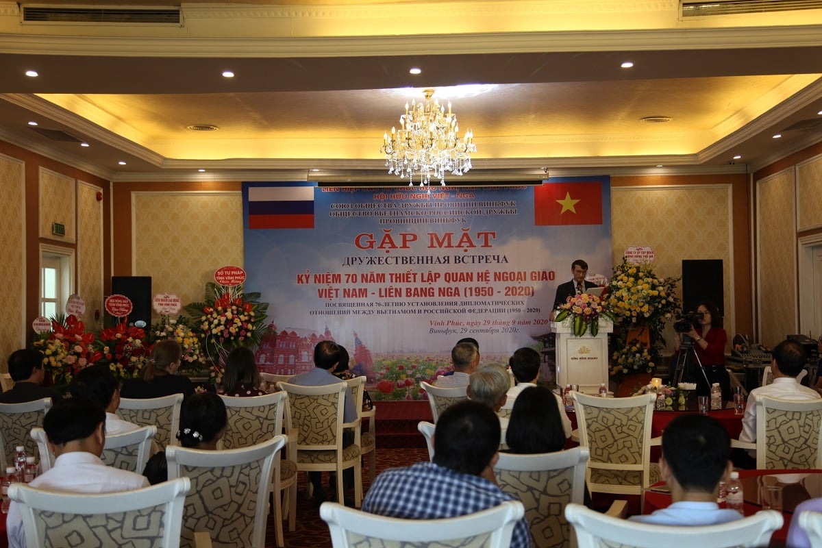 Vietnam Russia diplomatic relations marked in Vinh Phuc