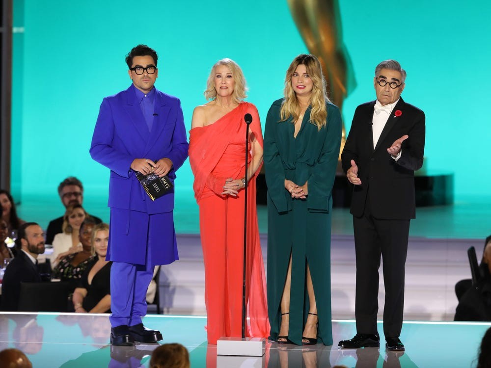 Celebrity top best dressed at 2021 Emmy with Vietnamese designer