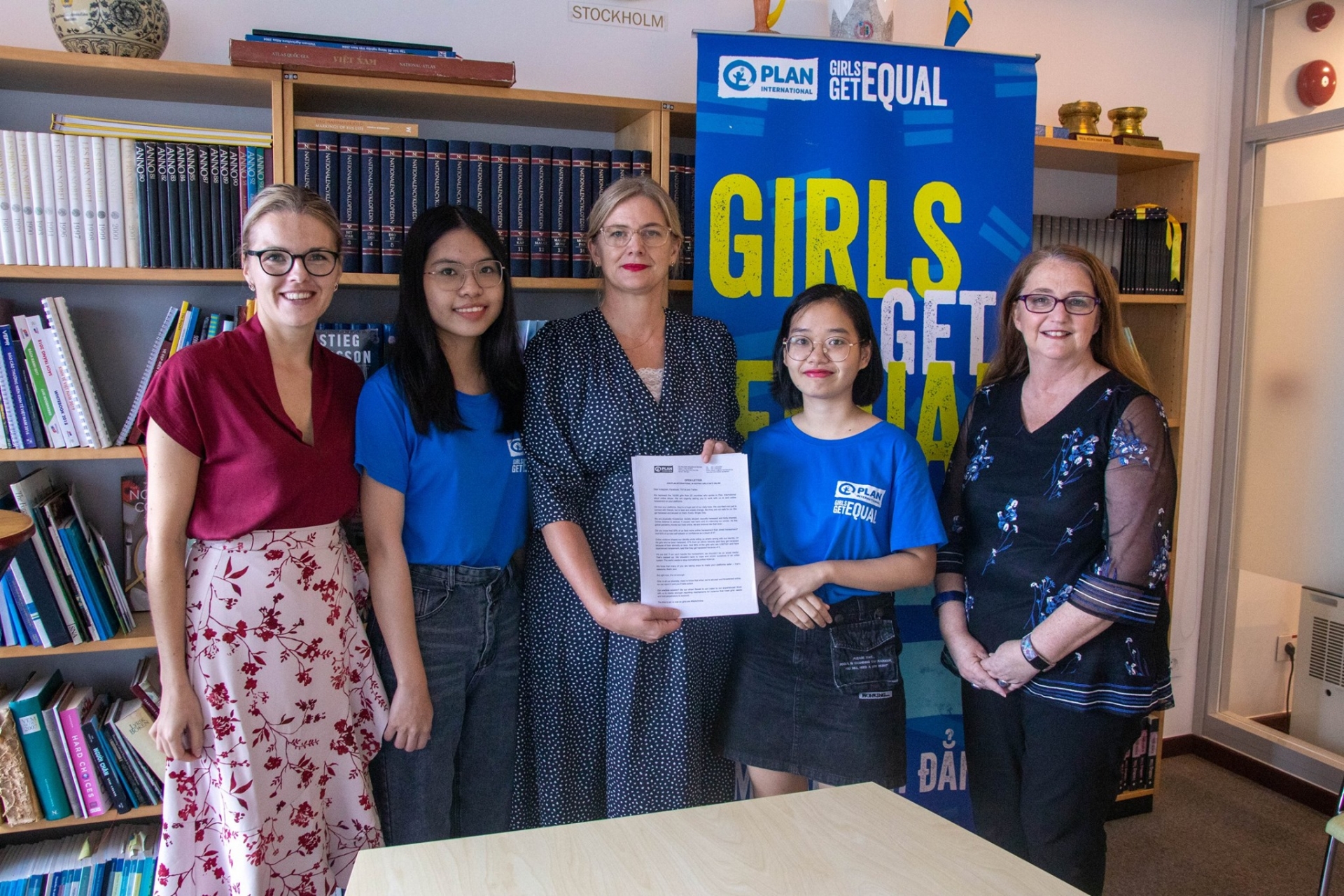 Swedish Ambassador, Plan International kick off “Safety online for girls” campaign