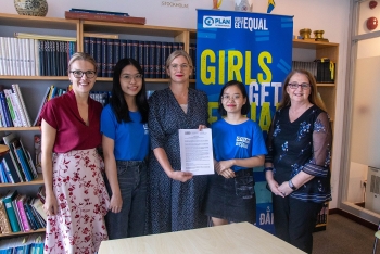 swedish ambassador plan international kick off safety online for girls campaign