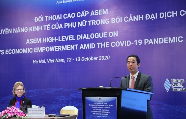 ASEM striving to achieve 'twin goals' of 'not leaving anyone and any women behind'