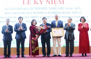 second class labor order awarded to vietnam germany friendship association