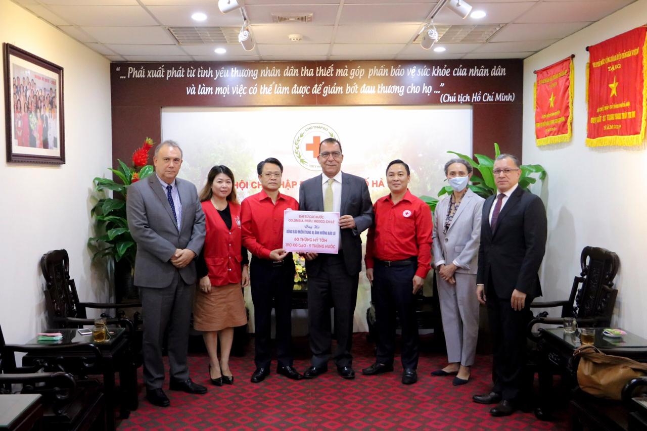 Four country Pacific Alliance support Vietnamese flood victims