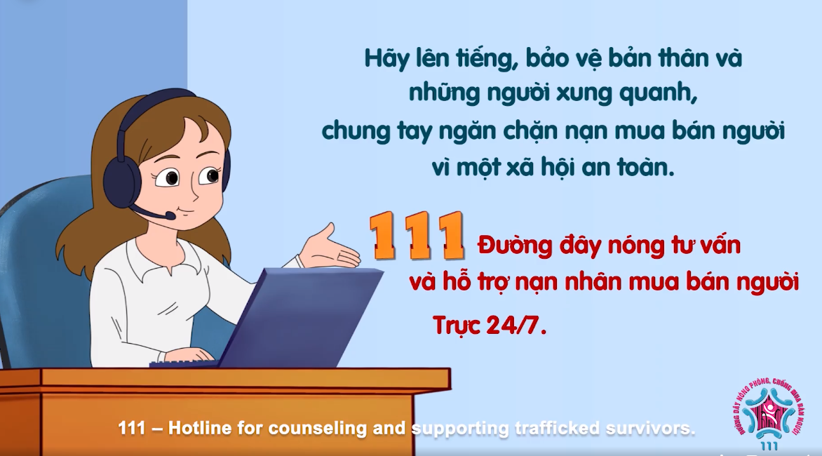 Vietnam uses cartoon to increase awareness and prevention of human trafficking