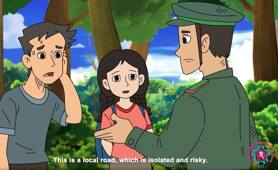 Vietnam uses cartoon to increase awareness and prevention of human trafficking