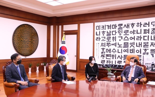 Vietnamese Ambassador meets with RoK's National Assembly Speaker