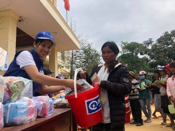 plan international provides flood relief in quang tri