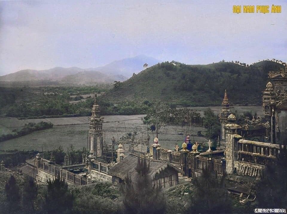 Rare Photos of Khai Dinh Imperial Tomb Construction