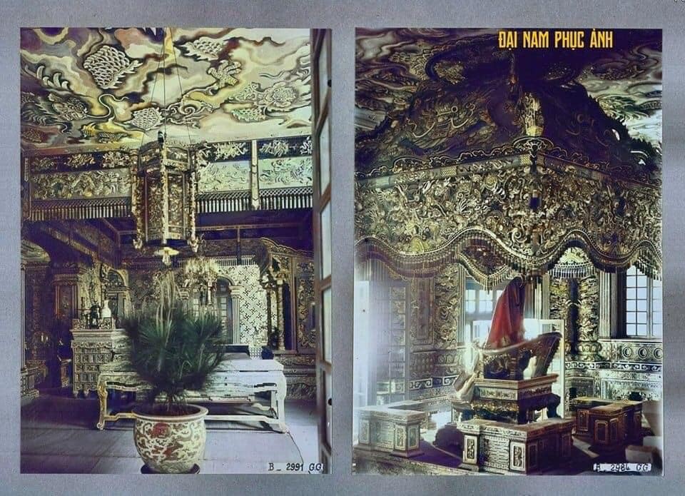 Rare Photos of Khai Dinh Imperial Tomb Construction
